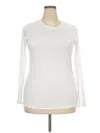 Hanes Long Sleeve T-shirt In White