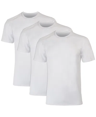 Hanes Men's 3pk. Ultimate Moves X-temp Performance Crewneck T-shirts In White