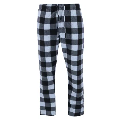 Hanes Men's Big And Tall Fleece Pajama Pants In Blue