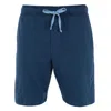 Hanes Men's Big & Tall Knit Pajama Lounge Short With Side Pockets In Blue