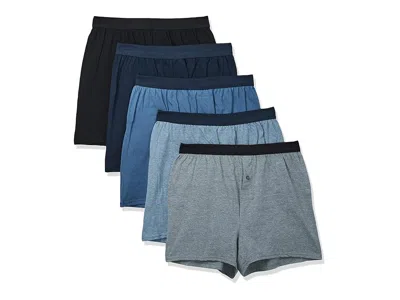 Hanes Men's Comfortsoft Boxer With Comfort Flex Waistband Men's Underwear Assorted - 5 Pack: Lg In Multi