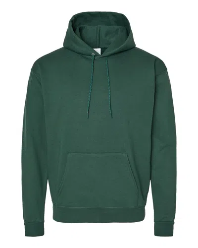 Hanes Men's Ecosmart Hooded Sweatshirt In Green
