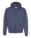 Hanes Men's Ecosmart Hooded Sweatshirt In Blue