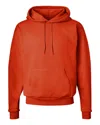 Hanes Men's Ecosmart Hooded Sweatshirt In Orange