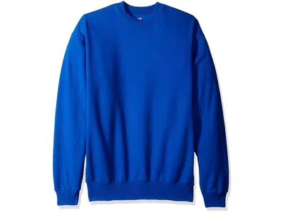 Hanes Men's Ecosmart Sweatshirt Men's Sweatshirt Deep Royal: Md In Blue