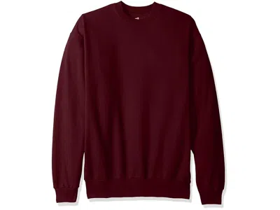 Hanes Men's Ecosmart Sweatshirt Men's Sweatshirt Maroon: Xxl In Brown