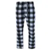 Hanes Men's Big And Tall Fleece Pajama Pants In Blue