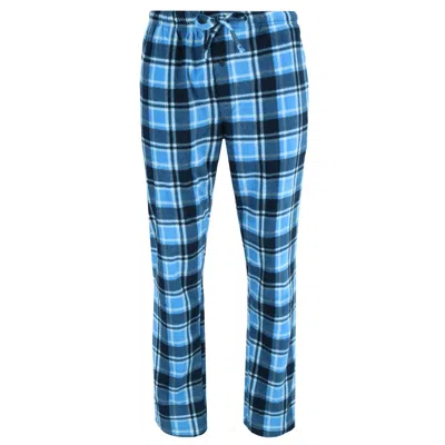 Hanes Men's Fleece Pajama Pants In Blue