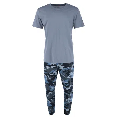 Hanes Men's French Terry Sleep Set In Grey