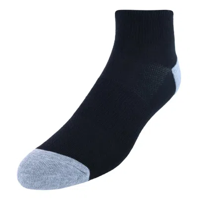 Hanes Men's Freshiq X-temp Ankle Socks (12 Pack) In Black