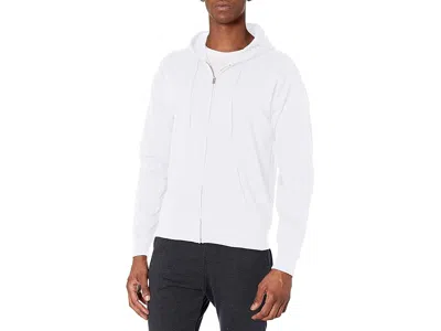Hanes Men's Full-zip Eco-smart Hoodie Men's Sweatshirt White: 3xl