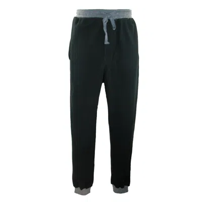 Hanes Men's Jogger Style Lounge Pajama Pants In Black