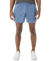 Hanes Men's Moves Performance 6" Short In Blue Dive