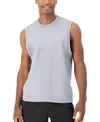 Hanes Men's Moves Performance Muscle Tank In Tubing Grey