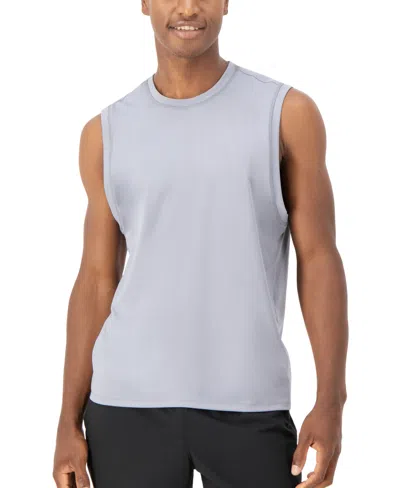 Hanes Men's Moves Performance Muscle Tank In Tubing Grey