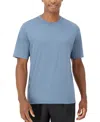 Hanes Men's Moves Performance Short Sleeve Tee In Blue Dive