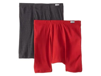 Hanes Men's Tagless Comfortsoft Waistband Boxer Briefs-multiple Packs Available Men's Underwear Assorted 2