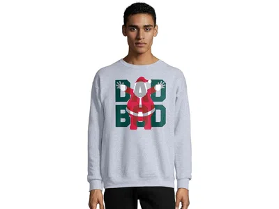 Hanes Men's Ugly Christmas Sweatshirt Men's Sweatshirt Dad Body 2020 Deep Forest: Md In White