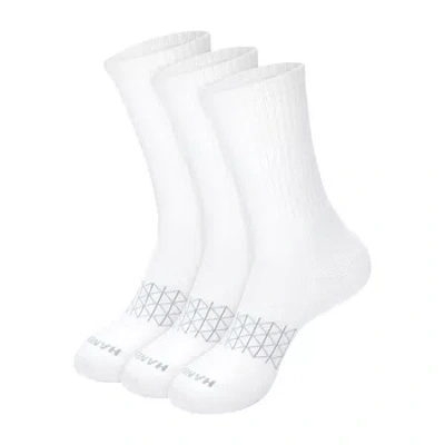 Hanes Men's Ultimate Absolute Comfort 3 Pairs In White
