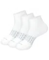 Hanes Men's Ultimate Absolute Comfort Ankle-length Socks, 3-packs In White