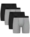 Hanes Men's Ultimate Boxer Briefs, 4-pack In Multi
