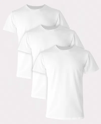Hanes Men's Ultimate Crewneck Comfort Fit Undershirt, 3-pack In Multi