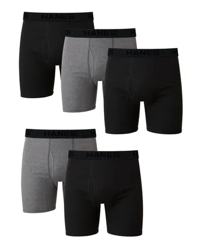 Hanes Men's Ultimate Lightweight Boxer Briefs, 5-pack In Multi