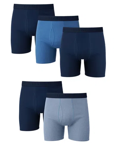 Hanes Men's Ultimate Stretch-fit Boxer Briefs, 5-pack In Multi