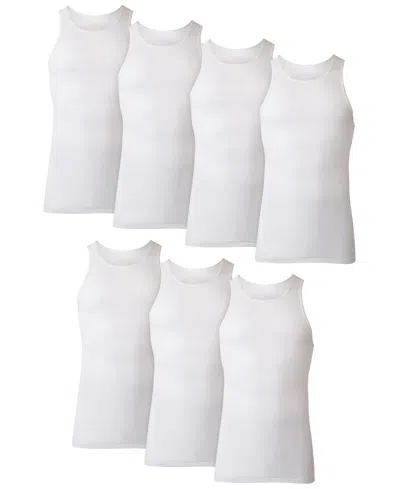 Hanes Men's Ultimate Tank Top, 6-pack Set In Neutral