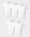 Hanes Men's Ultimate Crewneck Undershirt, 5-pack In White