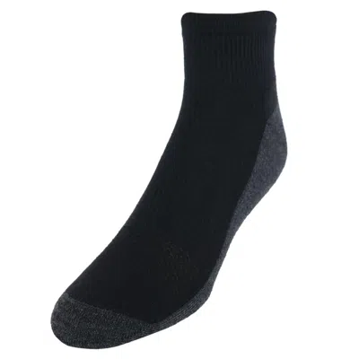 Hanes Men's X-temp Cool Cushioned Ankle Socks (12 Pack) In Black