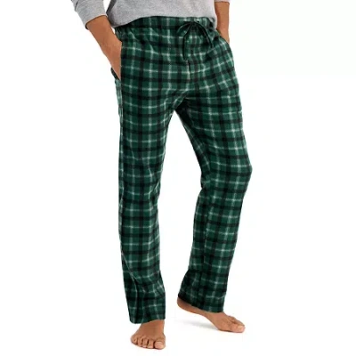 Hanes Mens Big And Tall Microfleece Pajama Pants In Green