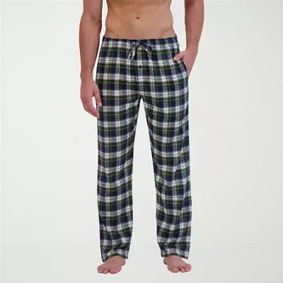 Hanes Mens Flannel Pajama Pants In Black
