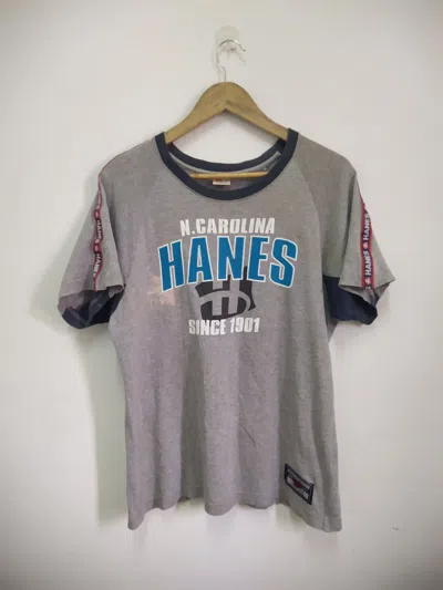 Pre-owned Hanes North California Casual Shirt In Gray