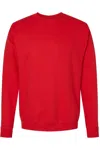 Hanes Perfect Fleece Crewneck Sweatshirt In Red