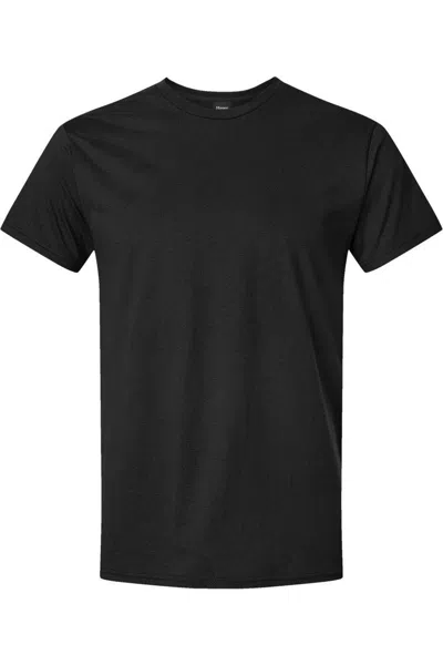Hanes Perfect-t Dtg T-shirt In Black