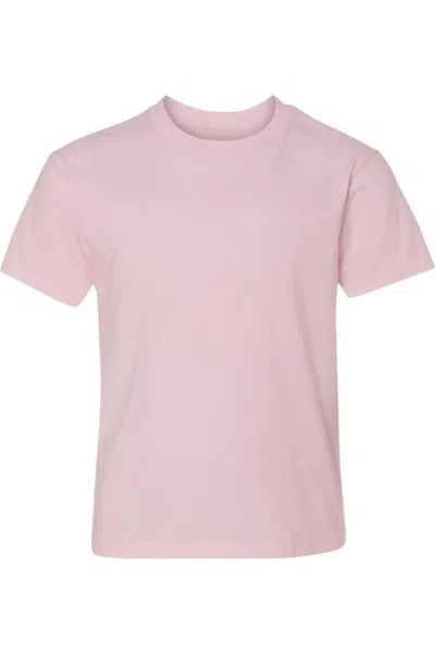 Hanes Kids' Perfect-t Youth T-shirt In Pink