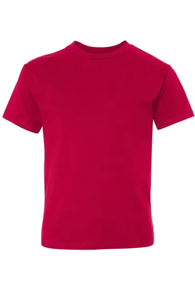 Hanes Kids' Perfect-t Youth T-shirt In Pink