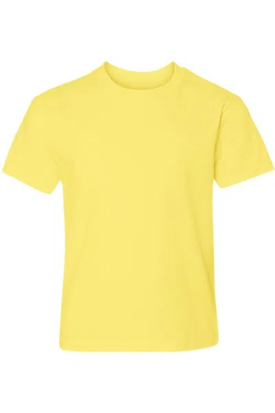 Hanes Kids' Perfect-t Youth T-shirt In Yellow