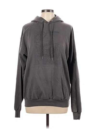 Pre-owned Hanes Pullover Hoodie In Gray