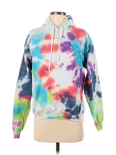 Pre-owned Hanes Pullover Hoodie In Silver