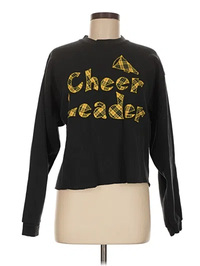 Pre-owned Hanes Pullover Sweater In Black