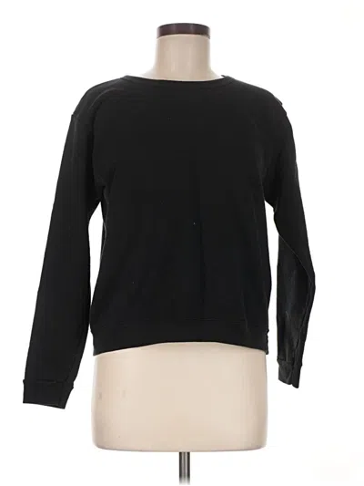 Pre-owned Hanes Pullover Sweater In Black