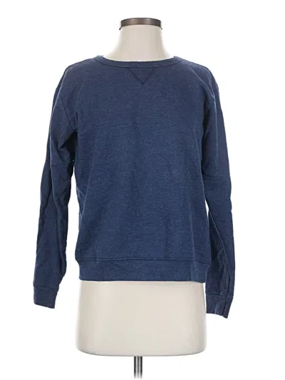 Pre-owned Hanes Pullover Sweater In Blue