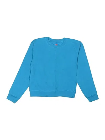 Pre-owned Hanes Kids' Pullover Sweater In Blue