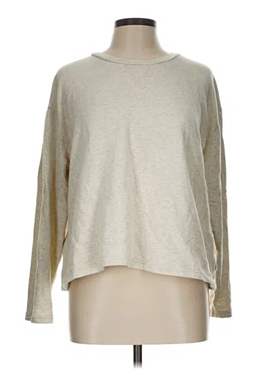 Pre-owned Hanes Pullover Sweater In Silver