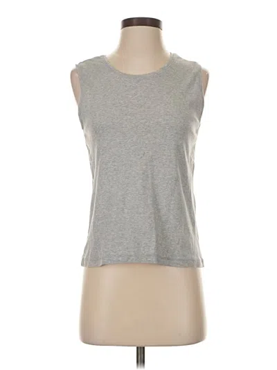 Pre-owned Hanes Sleeveless T-shirt In Gray