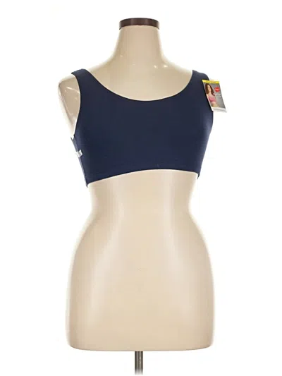 Hanes Sports Bra In Blue