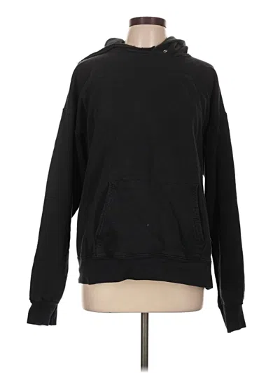 Pre-owned Hanes Sweatshirt In Black