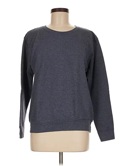 Pre-owned Hanes Sweatshirt In Gray